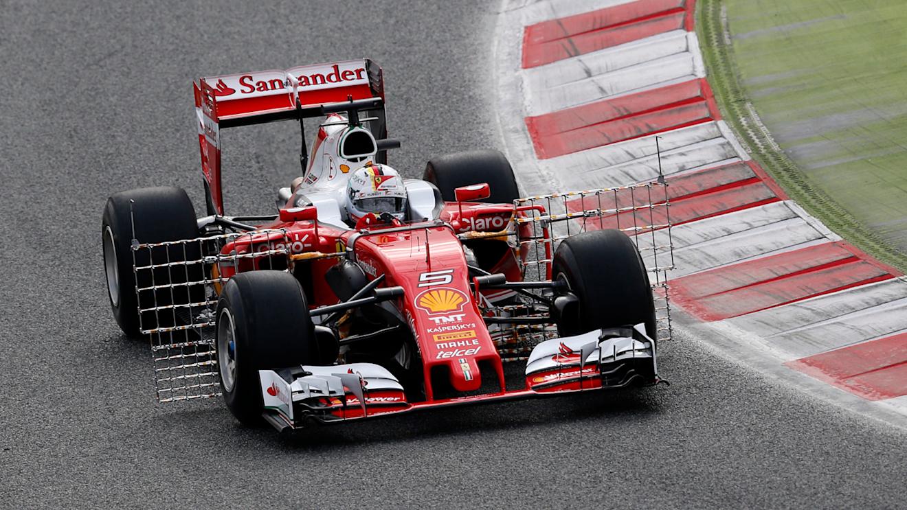 Sebastian Vettel (GER) Ferrari SF16-H at Formula One Testing, Day One, Barcelona, Spain, Monday 22 February 2016. © Sutton Motorsport Images