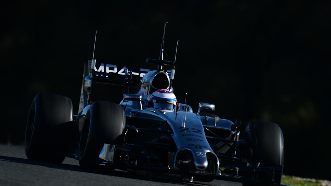 Jenson Button (GBR) McLaren MP4-29. Formula One Testing, Jerez, Spain, Day Three, Thursday, 30 January 2014 © Sutton Images. No reproduction without permission