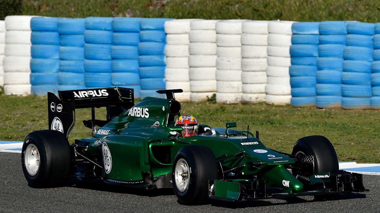 Robin Frijns (NDL) Caterham CT05. Formula One Testing, Jerez, Spain, Day Three, Thursday, 30 January 2014 © Sutton Images. No reproduction without permission