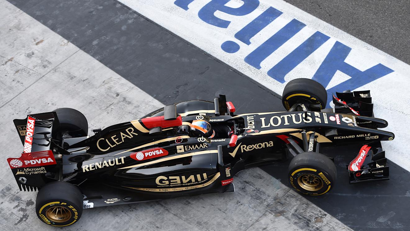 Alex Lynn (GBR) Lotus E22. Formula One Testing, Yas Marina Circuit, Abu Dhabi, UAE, Wednesday 26 November 2014