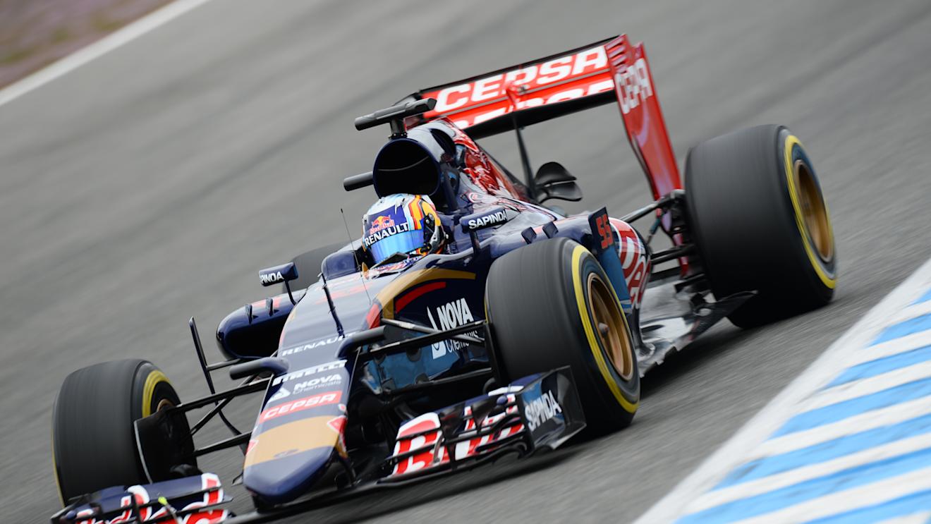 Carlos Sainz Jr (ESP) Scuderia Toro Rosso STR10 at Formula One Testing, Day Three, Jerez, Spain, 3  February 2015.
