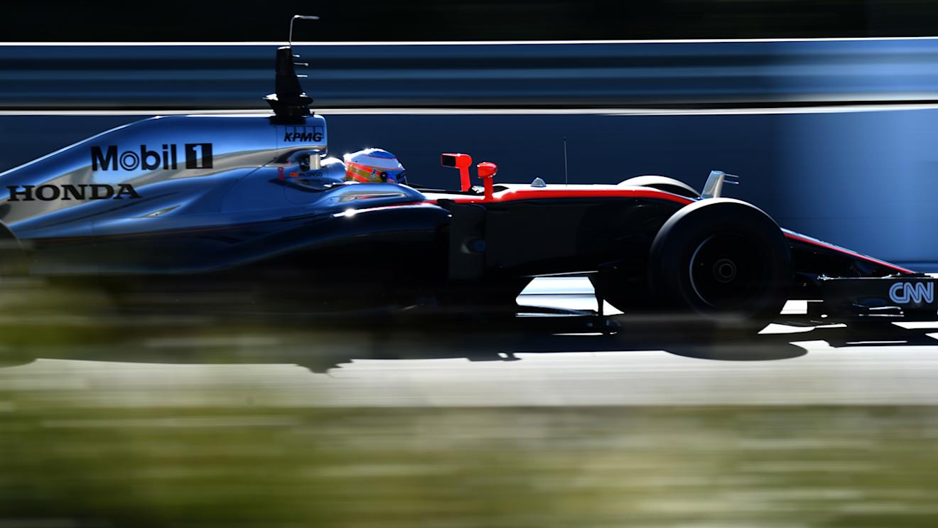 Fernando Alonso (ESP) McLaren MP4-30 at Formula One Testing, Day One, Jerez, Spain, 1 February 2015. © Patrik Lundin Photography 2014