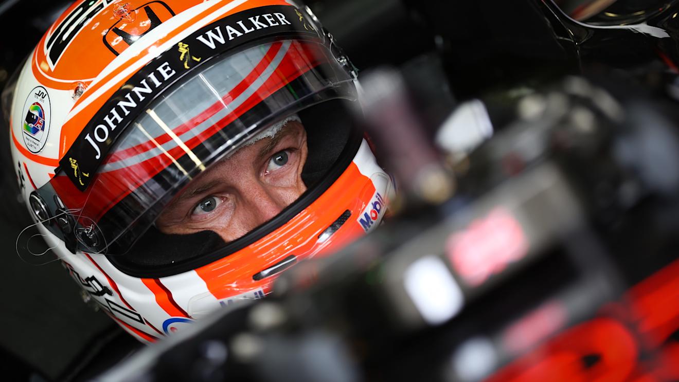 Jenson Button (GBR) McLaren MP4-30 at Formula One World Championship, Rd12, Italian Grand Prix, Practice, Monza, Italy, Friday 4  September 2015. © Sutton Motorsport Images