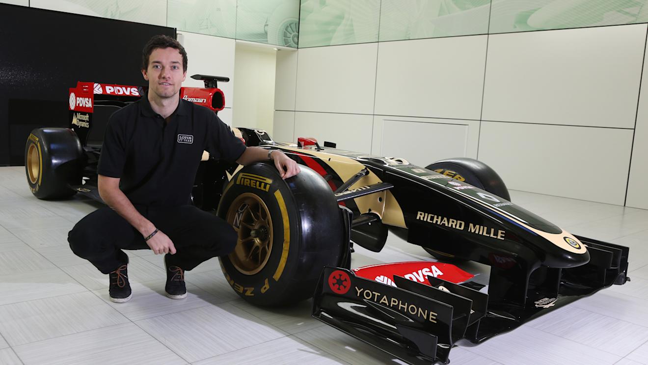 Jolyon Palmer (GBR) Lotus F1 Test and Reserve Driver.
Jolyon Palmer Announced as Lotus F1 Test and Reserve Driver, 20 January 2015.