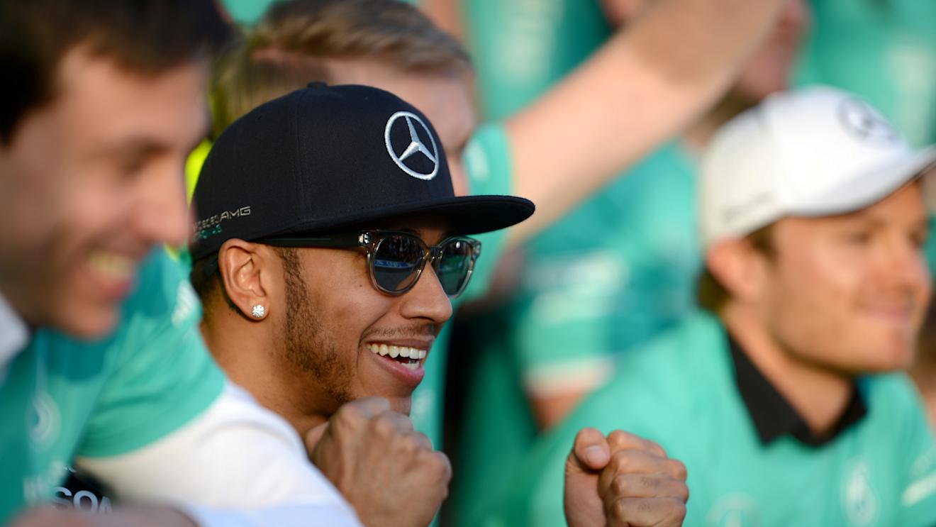 Lewis Hamilton (GBR) Mercedes AMG F1 at Formula One World Championship, Rd1, Australian Grand Prix, Race, Albert Park, Melbourne, Australia, Sunday 15 March 2015. © Sutton Motorsport Images