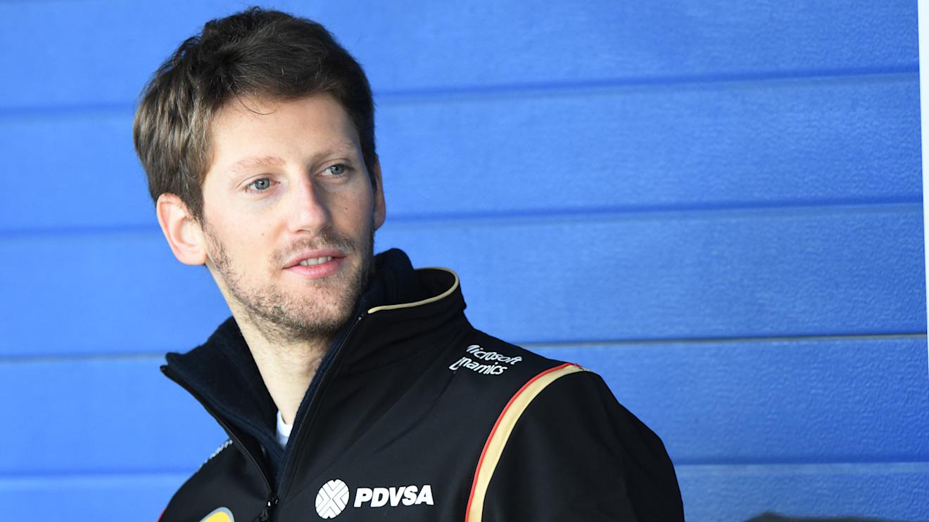 Romain Grosjean (FRA) Lotus F1 at Formula One Testing, Day Two, Jerez, Spain, 2 February 2015.