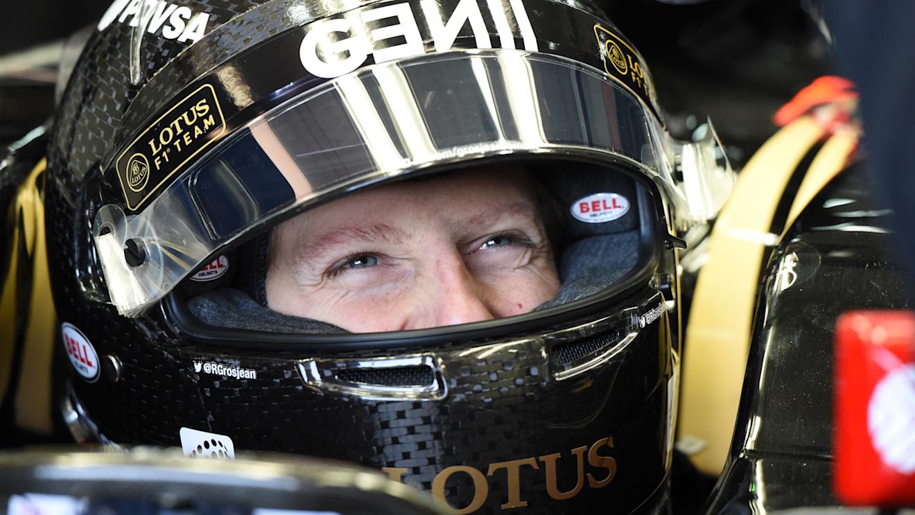 Romain Grosjean (FRA) Lotus E23 Hybrid at Formula One Testing, Day Four, Barcelona, Spain, 22 February 2015.
