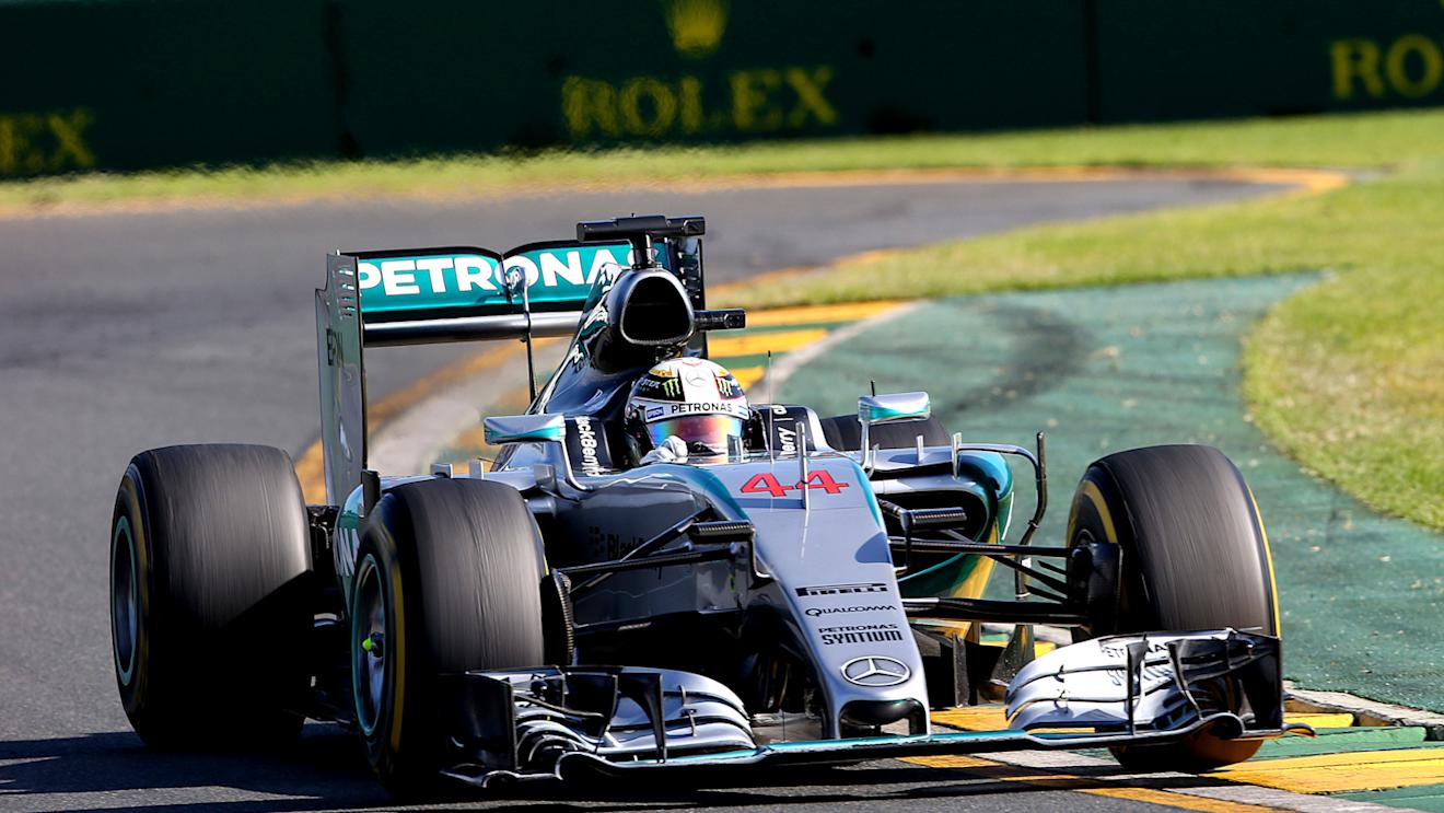 Lewis Hamilton (GBR) Mercedes AMG F1 W06 at Formula One World Championship, Rd1, Australian Grand Prix, Race, Albert Park, Melbourne, Australia, Sunday 15 March 2015. © Sutton Motorsport Images