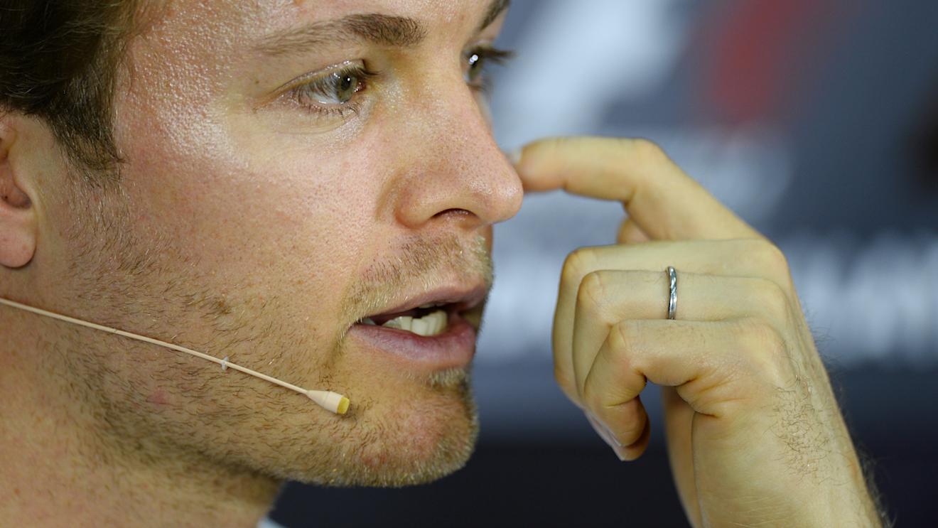 Nico Rosberg (GER) Mercedes AMG F1  in the Press Conference at Formula One World Championship, Rd2, Malaysian Grand Prix, Preparations, Sepang, Malaysia, Thursday 26 March 2015. © Sutton Motorsport Images