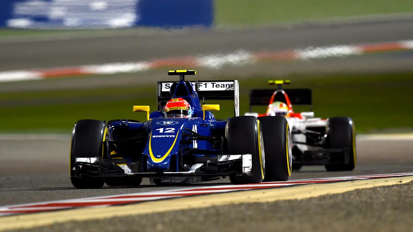Felipe Nasr (BRA) Sauber C34 at Formula One World Championship, Rd4, Bahrain Grand Prix Race, Bahrain International Circuit, Sakhir, Bahrain, Sunday 19  April 2015. © Sutton Motorsport Images