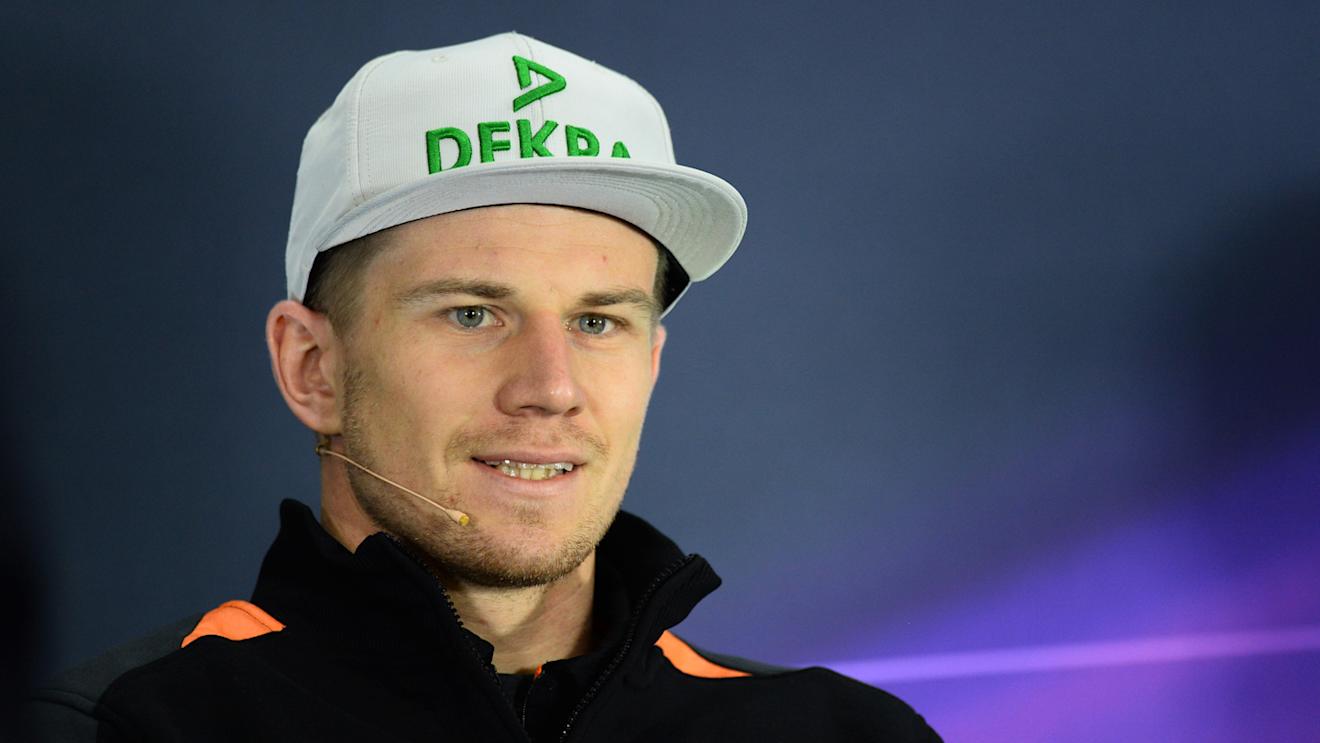 Nico Hulkenberg (GER) Force India F1 in the Press Conference at Formula One World Championship, Rd3, Chinese Grand Prix, Preparations, Shanghai, China, Thursday 9 April 2015. © Sutton Motorsport Images