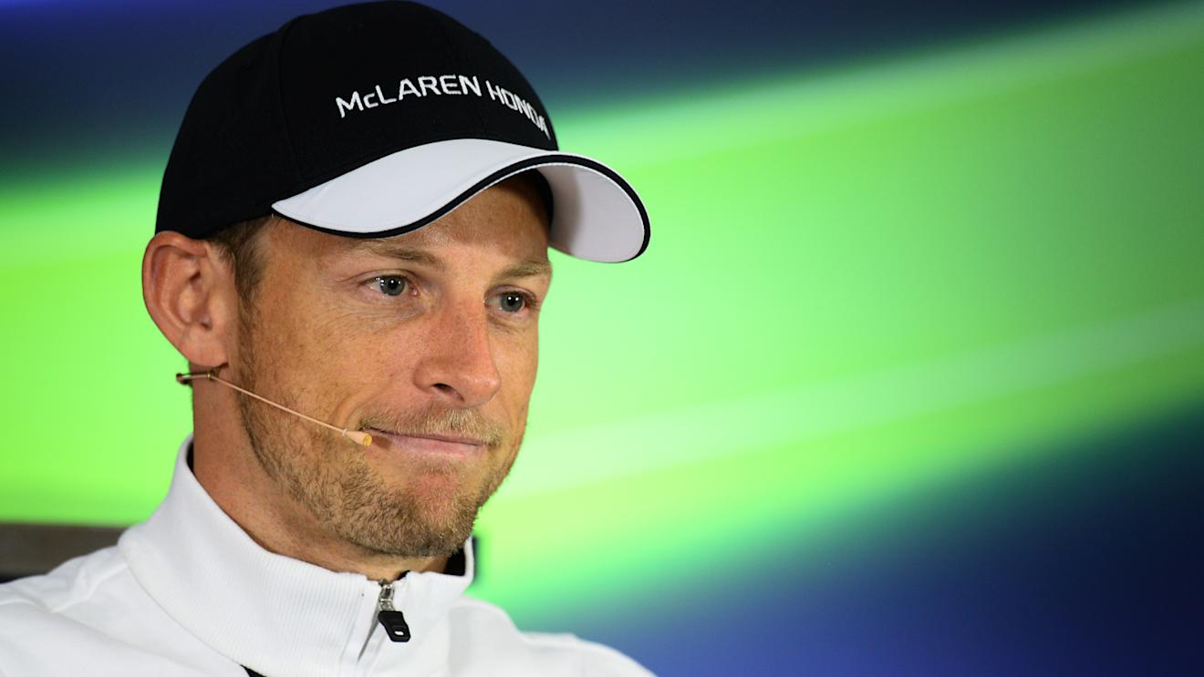 Jenson Button (GBR) McLaren in the Press Conference at Formula One World Championship, Rd3, Chinese Grand Prix, Preparations, Shanghai, China, Thursday 9 April 2015. © Sutton Motorsport Images