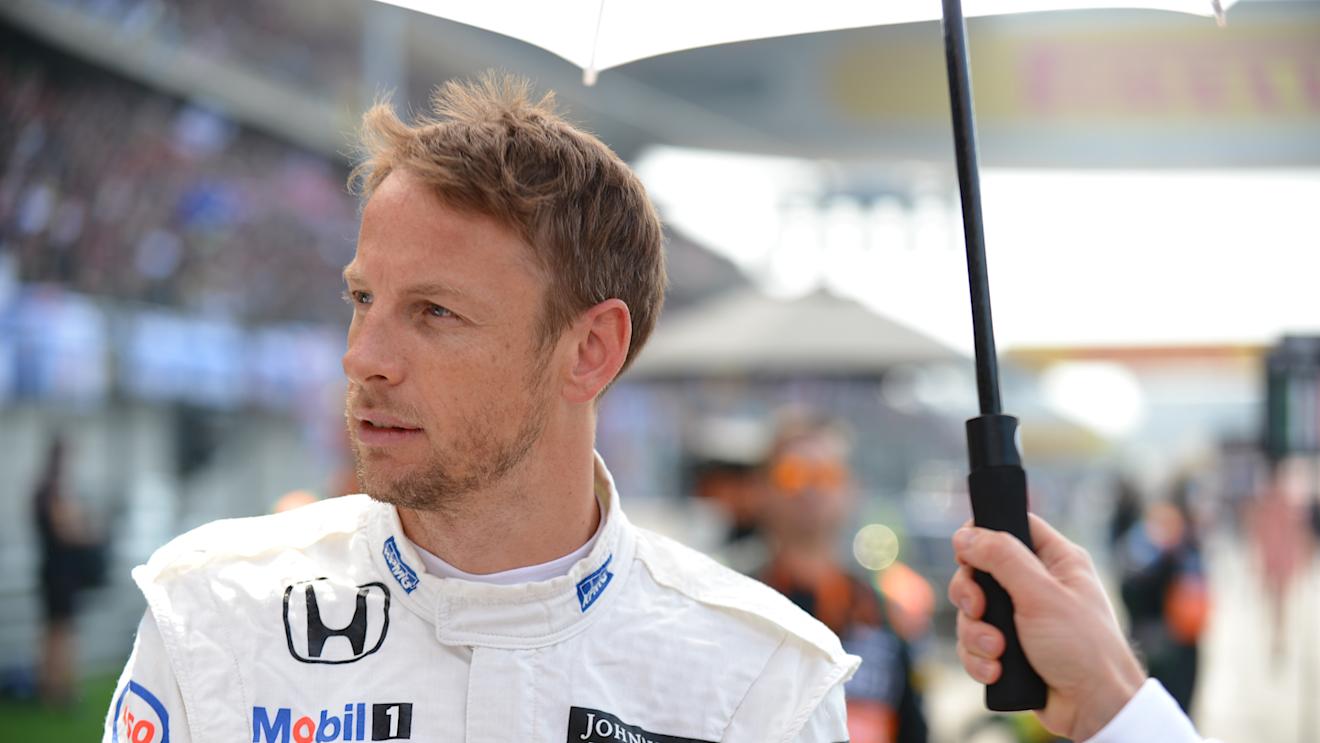 Jenson Button (GBR) McLaren on the grid at Formula One World Championship, Rd3, Chinese Grand Prix, Race, Shanghai, China, Sunday 12 April 2015. © Sutton Motorsport Images