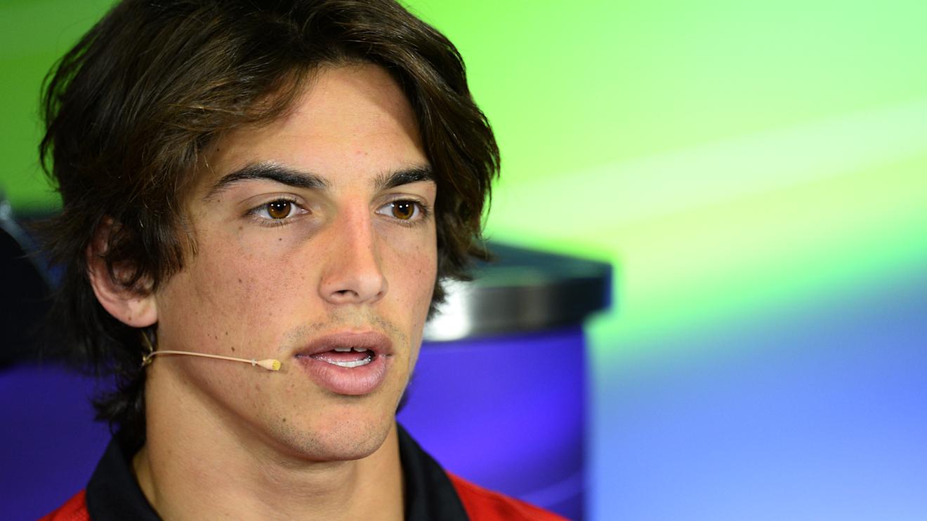 Roberto Merhi (SPA) Marussia in the press conference at Formula One World Championship, Rd5, Spanish Grand Prix Preparations, Barcelona, Spain, Thursday 7 May 2015. © Sutton Motorsport Images