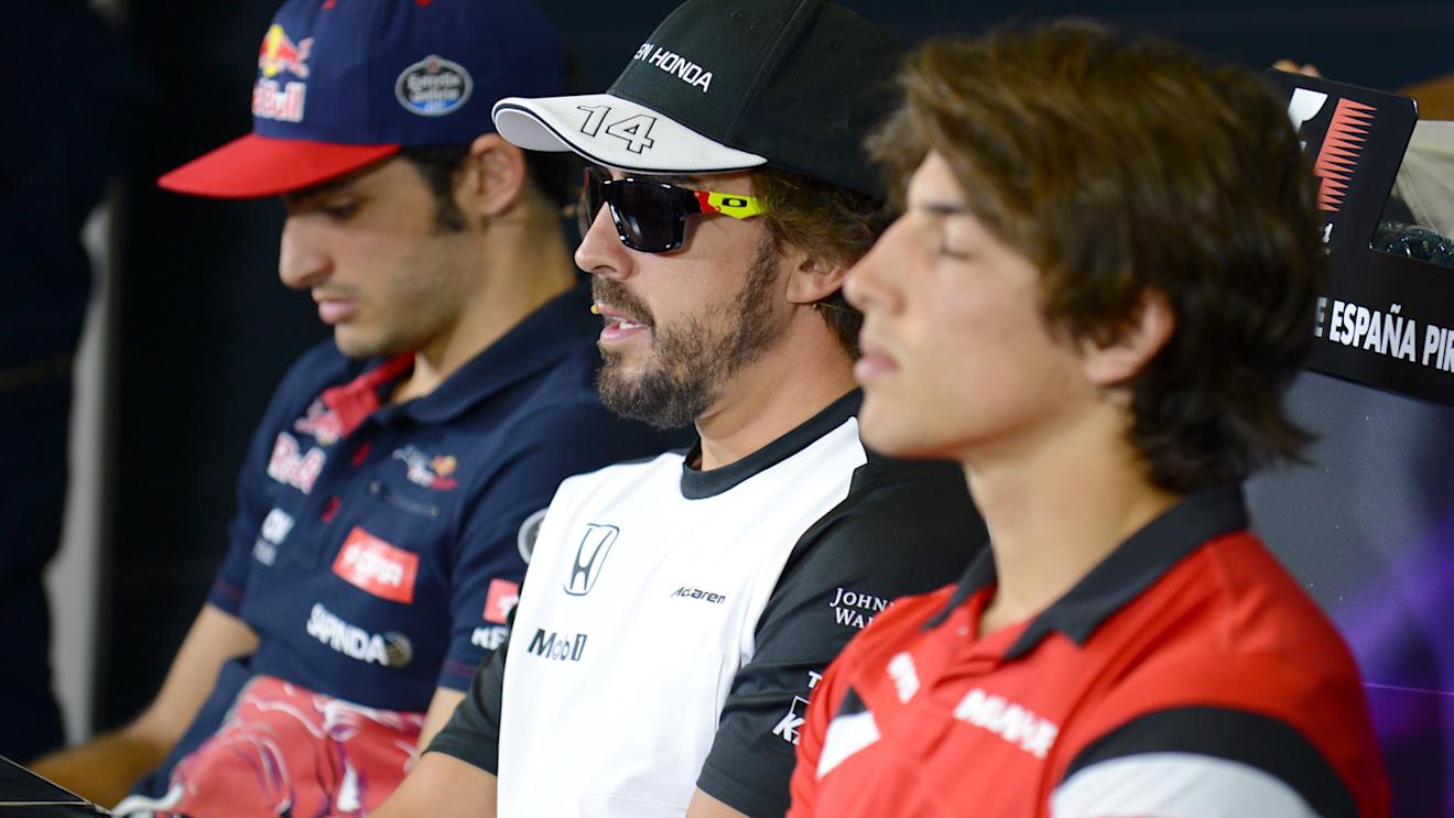 Fernando Alonso (ESP) McLaren in the press conference at Formula One World Championship, Rd5, Spanish Grand Prix Preparations, Barcelona, Spain, Thursday 7 May 2015. © Sutton Motorsport Images