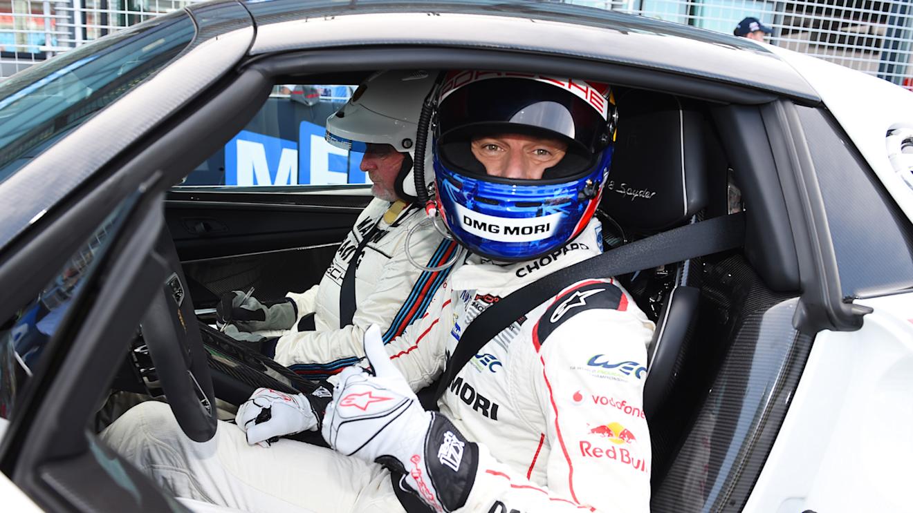 Mark Webber (AUS) tests the Porsche 918 Spyder Hybrid at Formula One World Championship, Rd1, Australian Grand Prix, Qualifying, Albert Park, Melbourne, Australia, Saturday 14 March 2015. © Sutton Motorsport Images