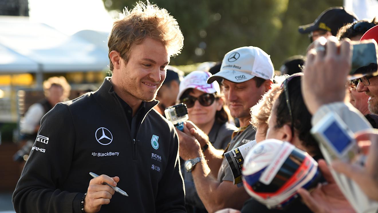 Nico Rosberg (GER) Mercedes AMG F1 at Formula One World Championship, Rd1, Australian Grand Prix, Preparations, Albert Park, Melbourne, Australia, Thursday 12 March 2015. © Sutton Motorsport Images