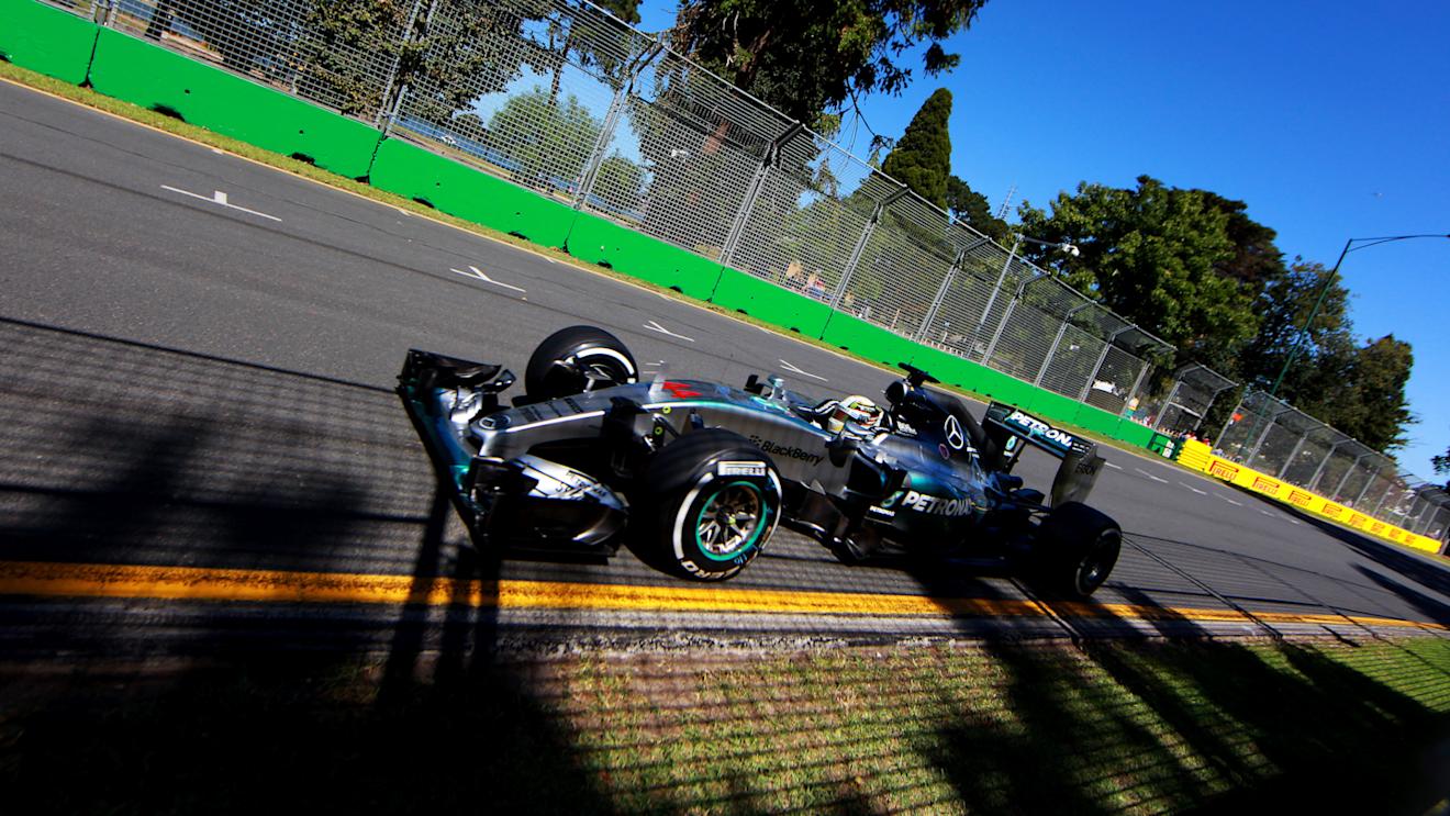 Lewis Hamilton (GBR) Mercedes AMG F1 W06 at Formula One World Championship, Rd1, Australian Grand Prix, Practice, Albert Park, Melbourne, Australia, Friday 13 March 2015. © Sutton Motorsport Images