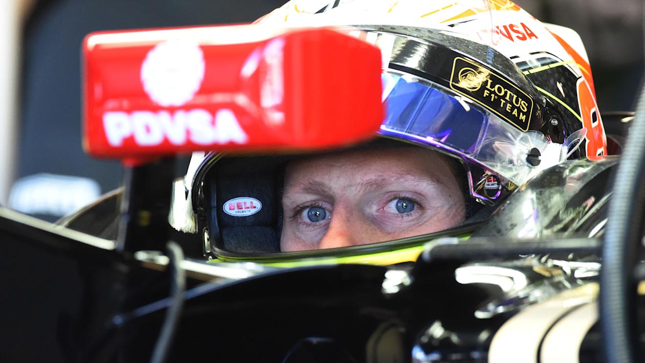 Romain Grosjean (FRA) Lotus E23 Hybrid at Formula One World Championship, Rd1, Australian Grand Prix, Practice, Albert Park, Melbourne, Australia, Friday 13 March 2015. © Sutton Motorsport Images