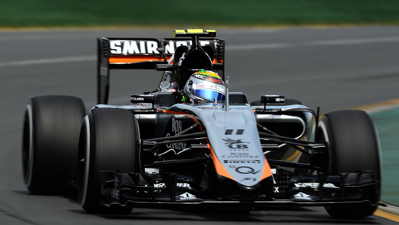 Sergio Perez (MEX) Force India VJM08 at Formula One World Championship, Rd1, Australian Grand Prix, Qualifying, Albert Park, Melbourne, Australia, Saturday 14 March 2015. © Sutton Motorsport Images