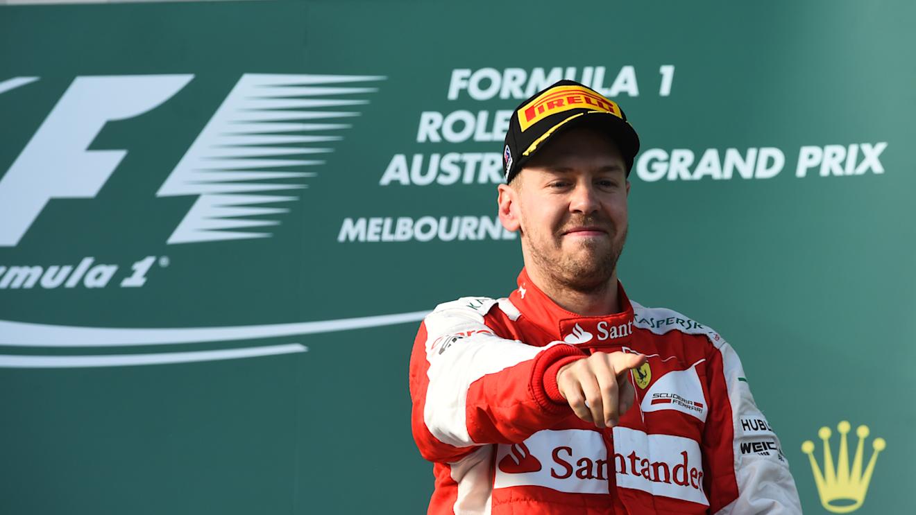 Sebastian Vettel (GER) Ferrari t Formula One World Championship, Rd1, Australian Grand Prix, Race, Albert Park, Melbourne, Australia, Sunday 15 March 2015. © Sutton Motorsport Images