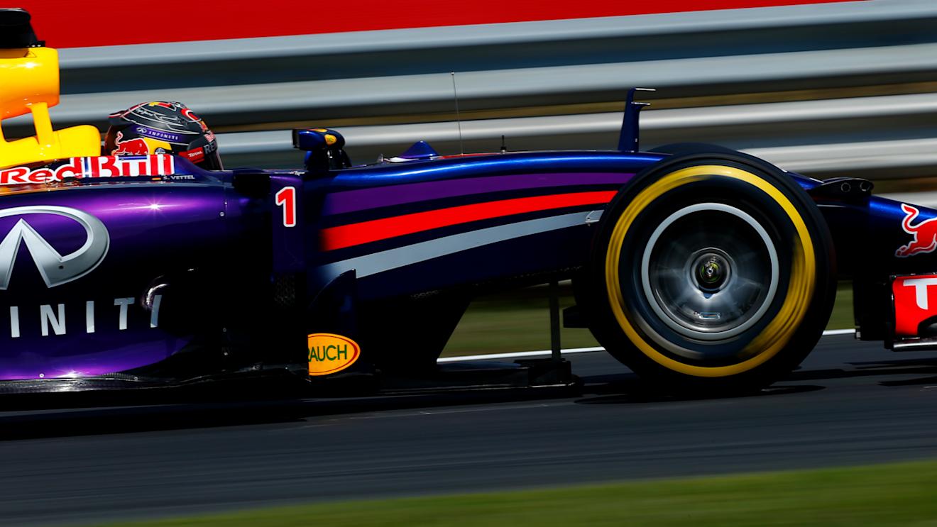 Sebastian Vettel (GER) Red Bull Racing RB10. Formula One World Championship, Rd11, Hungarian Grand Prix, Practice, Hungaroring, Hungary. Friday, 25 July 2014