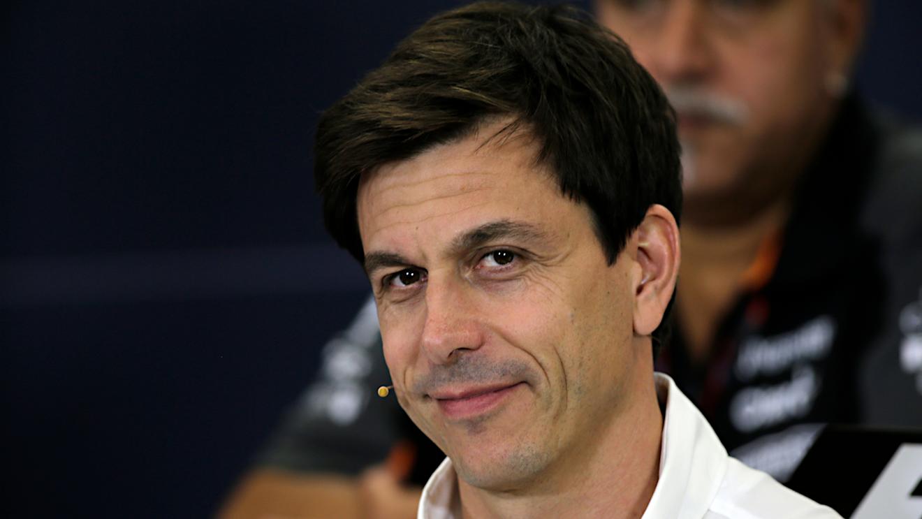 Toto Wolff (AUT) Mercedes AMG F1 Director of Motorsport during the press conference at Formula One World Championship, Rd17, Mexican Grand Prix, Practice, Circuit Hermanos Rodriguez, Mexico City, Mexico, Friday 30 October 2015. © Sutton Motorsport Images