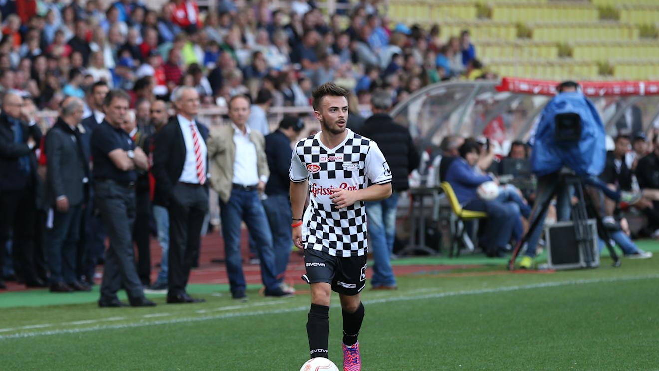 Will Stevens (GBR) Marussia at World Stars Football Match, Stade Luis II, Monaco, Tuesday 19 May 2015 © Sutton Motorsport Images