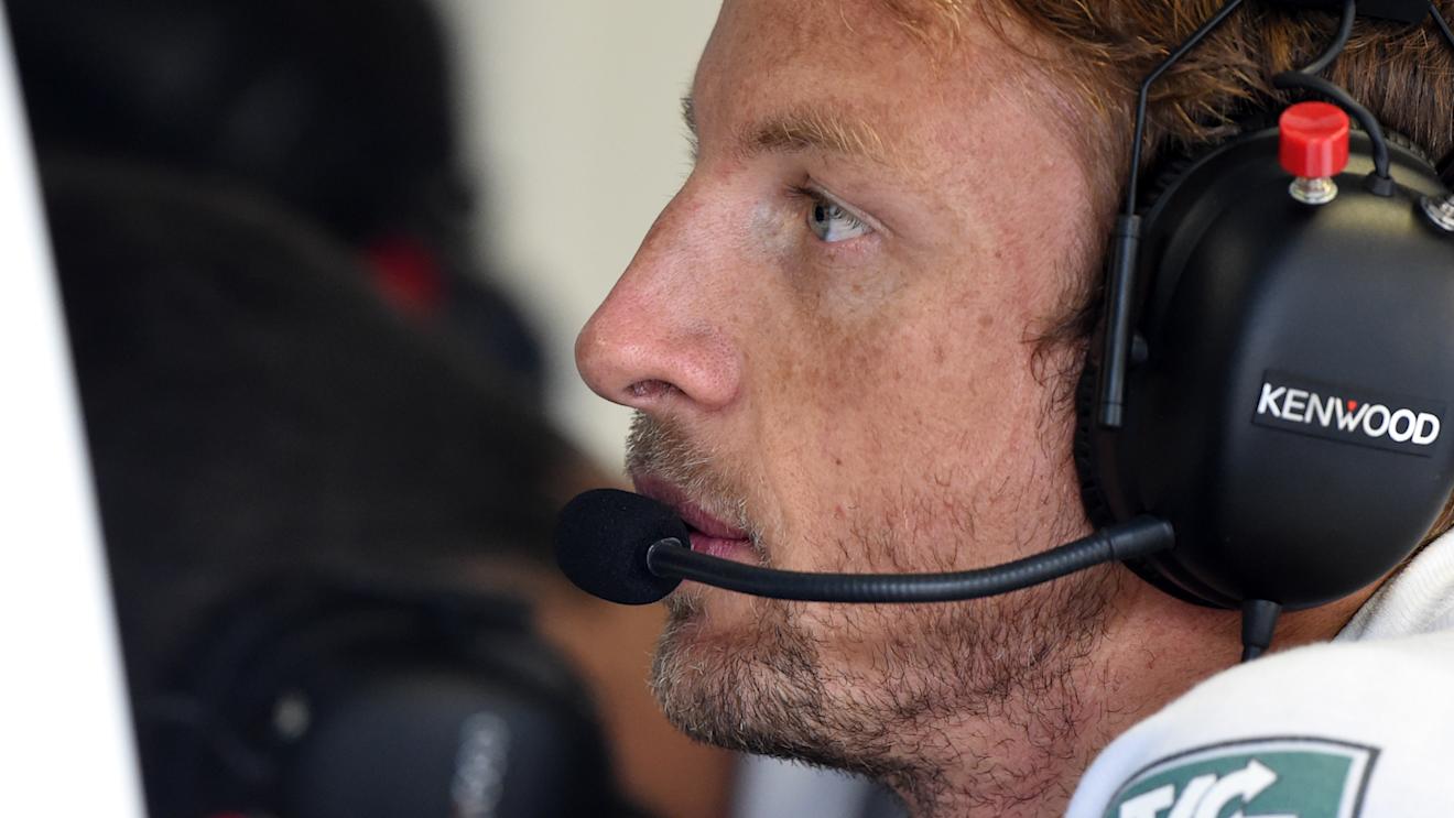 Jenson Button (GBR) McLaren.
Formula One World Championship, Rd13, Italian Grand Prix, Monza, Italy, Practice, Friday 5 September 2014.
