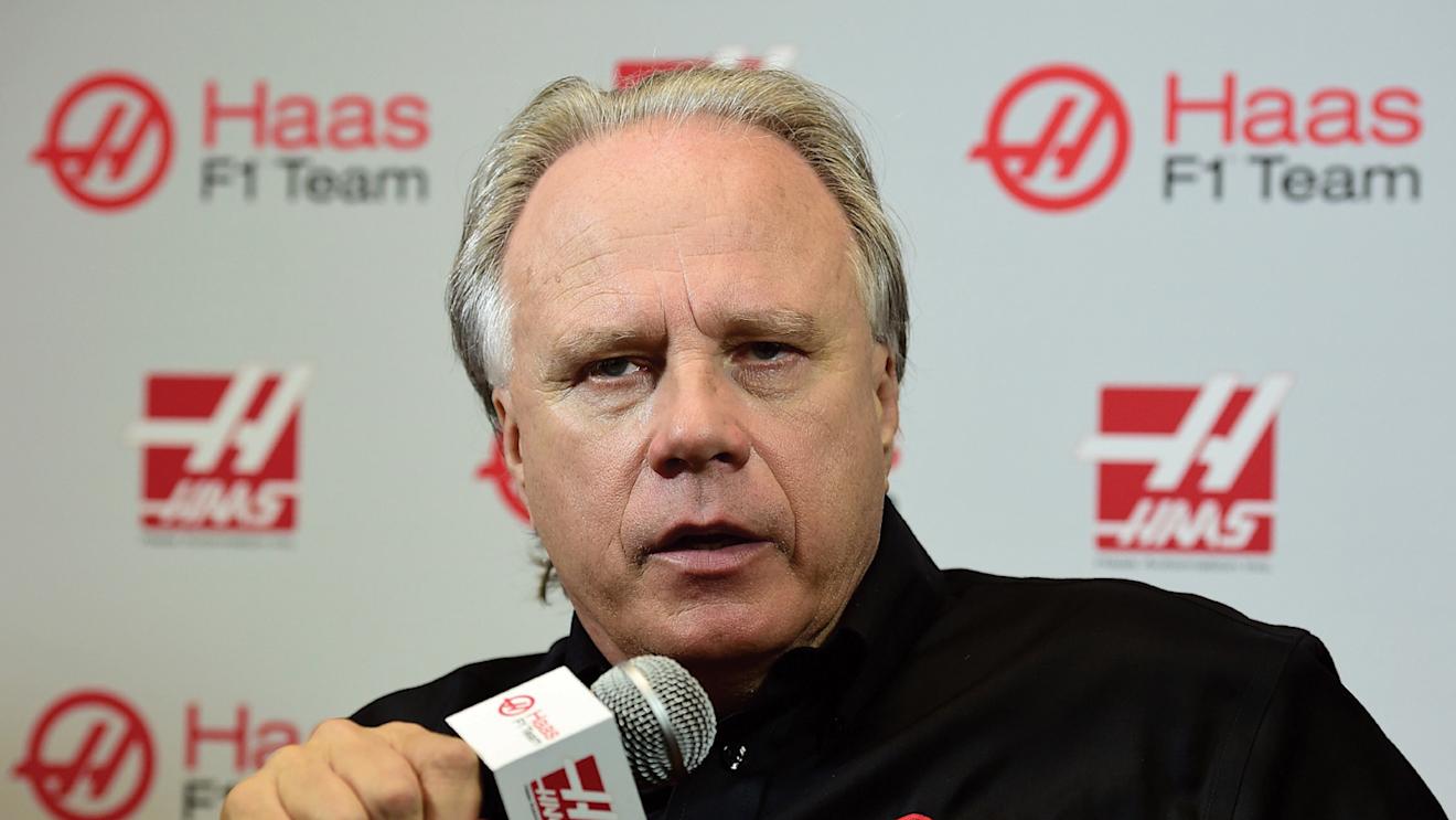 Gene Haas, owner of Haas F1 Team, speaks after a press conference as Haas F1 Team announced Romain Grosjean of France as their driver for the upcoming 2016 Formula 1 season on September 29, 2015 in Kannapolis, North Carolina © 2015 Getty Images