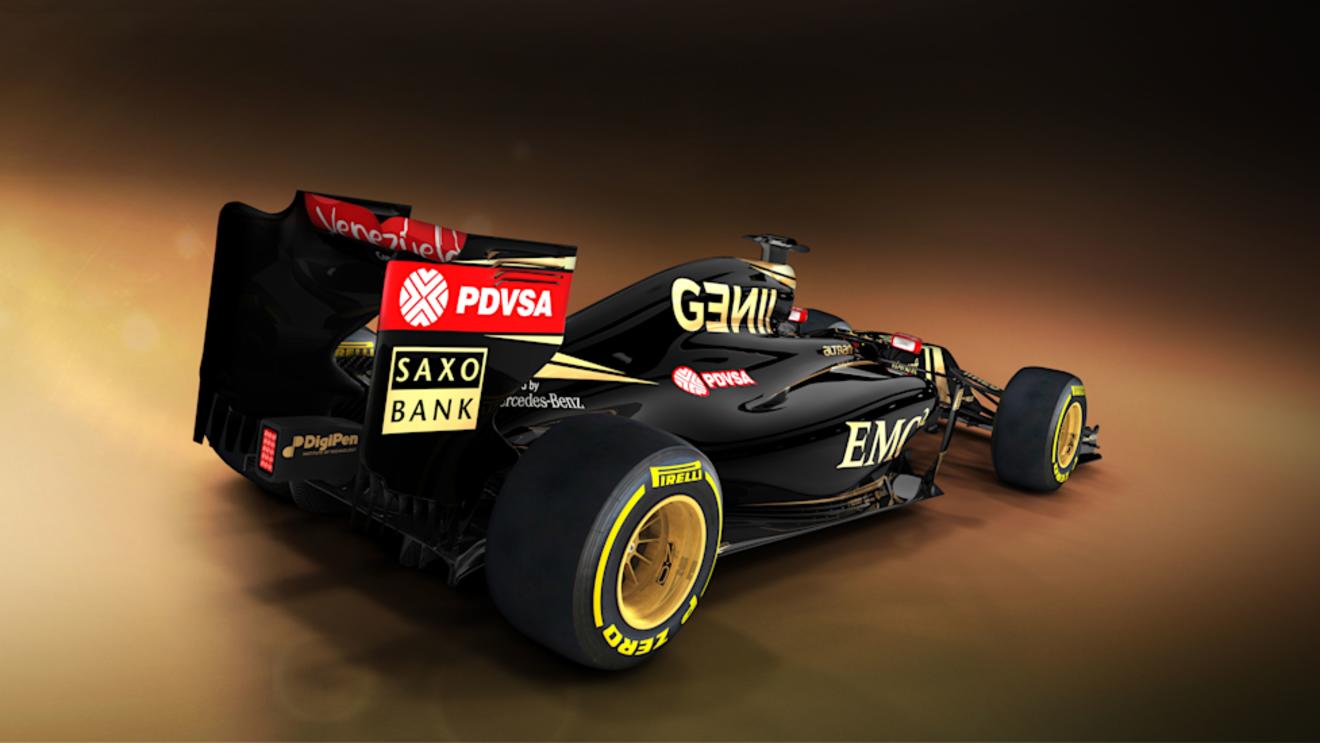 Lotus E23 Hybrid first view, Enstone, England, 26 January 2015. ©Lotus