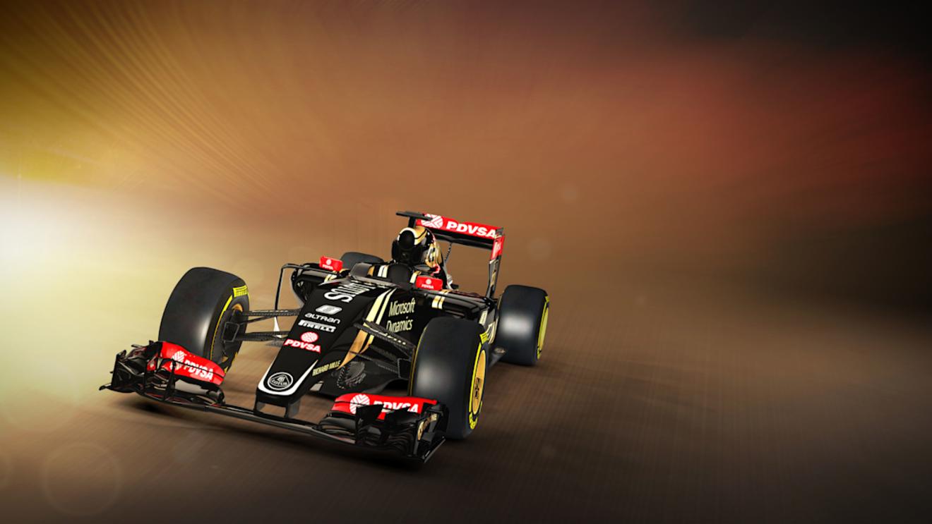 Lotus E23 Hybrid first view, Enstone, England, 26 January 2015. ©Lotus