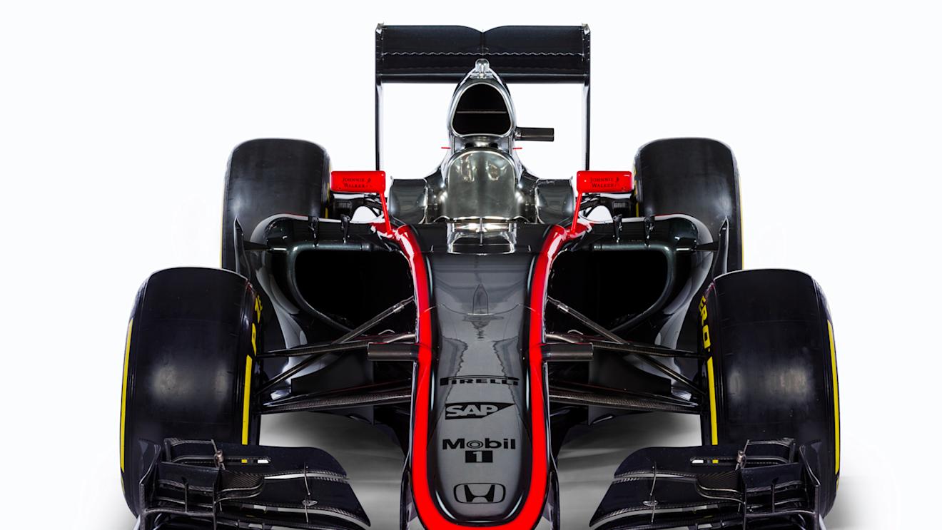 The new McLaren MP4-30 at the McLaren MP4-30 Launch, McLaren Technology Centre, Woking, England, 29 January 2015. ©McLaren
