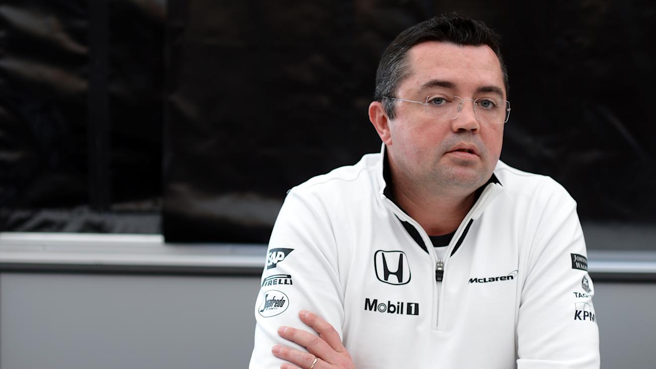Eric Boullier (FRA) McLaren Racing Director in a Press Conference at Formula One Testing, Day Three, Barcelona, Spain, 28 February 2015.
 © Sutton Motorsport Images