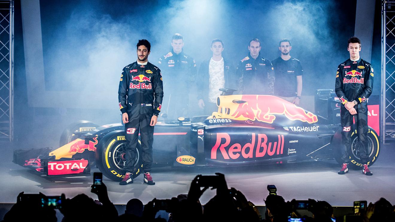 Puma & Red Bull Racing Reveal 2016 Team Kit and New Car Livery. © Puma/Red Bull Racing