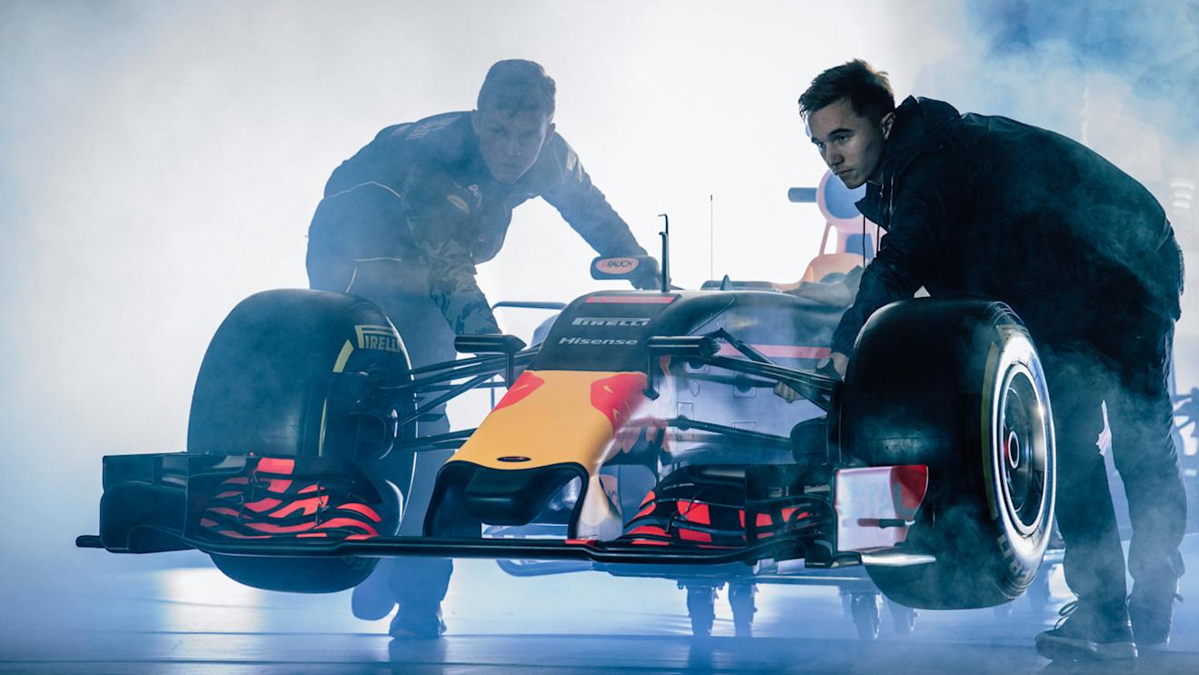 Puma & Red Bull Racing Reveal 2016 Team Kit and New Car Livery. © Puma/Red Bull Racing
