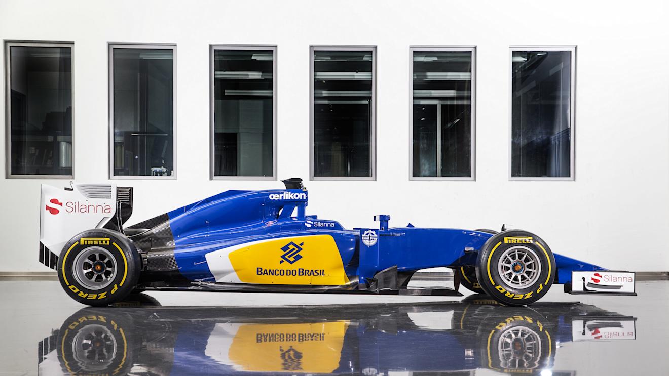 The new Sauber C34 at the Sauber C34 Launch, Sauber Factory, Hinwil, Switzerland, 30 January 2015. ©Sauber

