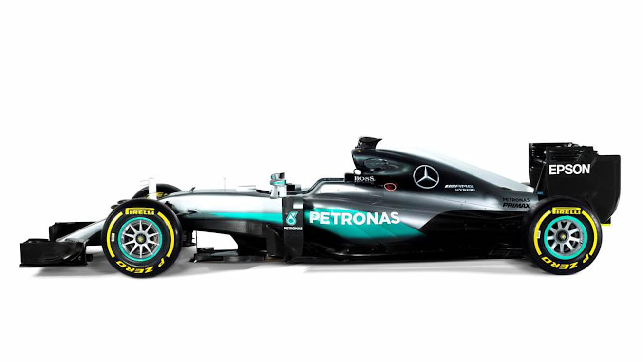The Mercedes F1 W07 Hybrid © Mercedes 