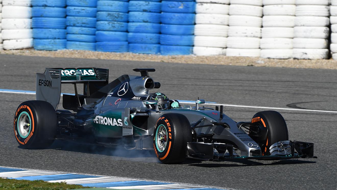 Nico Rosberg (GER) Mercedes AMG F1 W06 at Formula One Testing, Day One, Jerez, Spain, 1 February 2015.