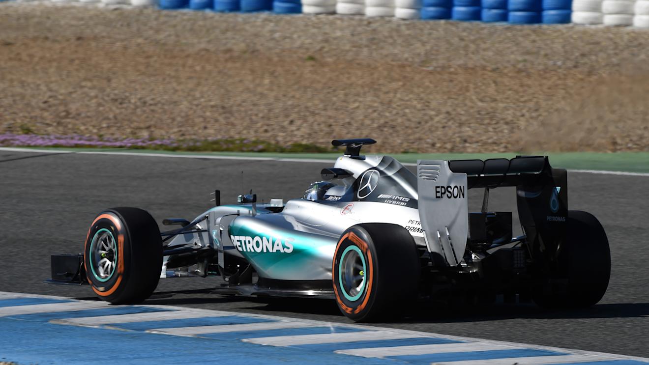 Nico Rosberg (GER) Mercedes AMG F1 W06 at Formula One Testing, Day One, Jerez, Spain, 1 February 2015.