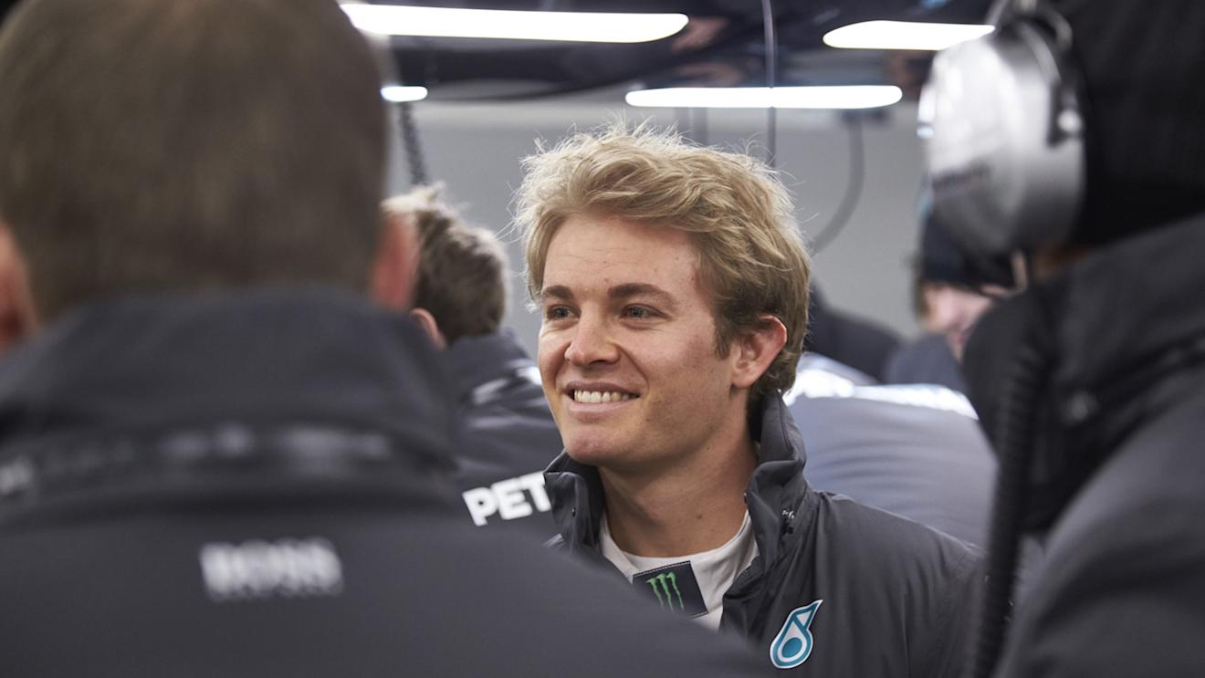 Nico Rosberg, Mercedes F1 W06 Hybrid, Silverstone, Thursday 29 2015. ©Mercedes AMG Petronas F1 Team