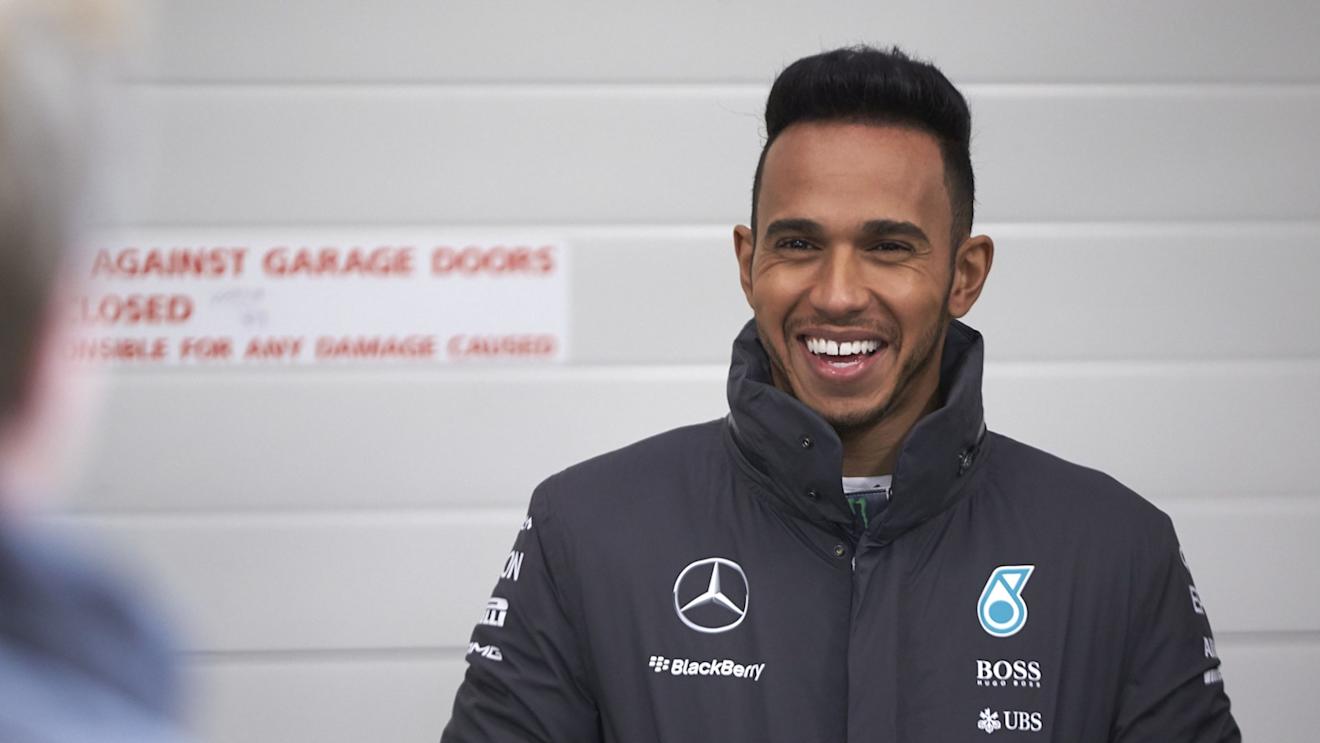 Lewis Hamilton, Mercedes F1 W06 Hybrid, Silverstone, Thursday 29 2015. ©Mercedes AMG Petronas F1 Team