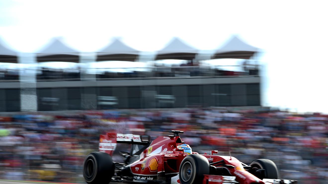 Fernando Alonso (ESP) Ferrari F14 T. Formula One World Championship, Rd17, United States Grand Prix, Race, Austin, Texas, USA, Sunday, 2 November 2014 