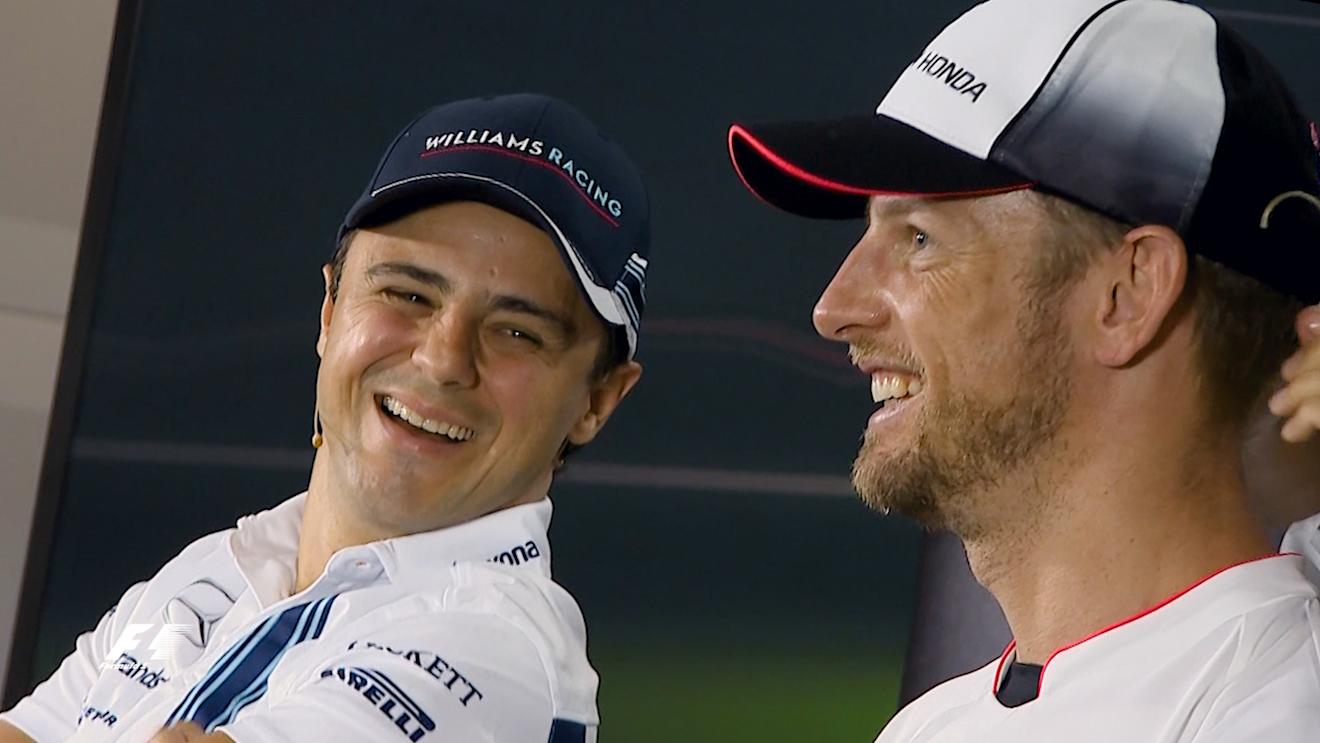 Felipe Massa (BRA) Williams in the Press Conference at Formula One World Championship, Rd21, Abu Dhabi Grand Prix, Preparations, Yas Marina Circuit, Abu Dhabi, UAE, Thursday 24 November 2016. © Sutton Images