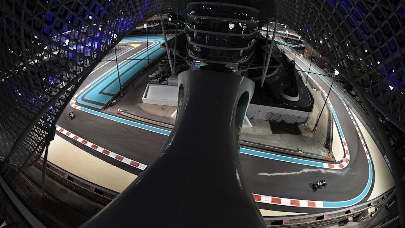 Sergio Perez (MEX) Force India VJM08 at Formula One World Championship, Rd19, Abu Dhabi Grand Prix, Practice, Yas Marina Circuit, Abu Dhabi, UAE, Friday 27 November 2015. © Sutton Motorsport Images