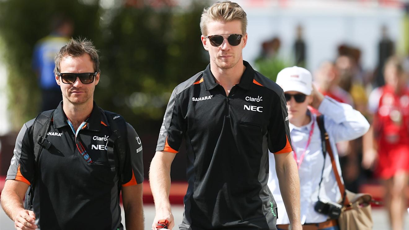 Nico Hulkenberg (GER) Force India F1 at Formula One World Championship, Rd19, Abu Dhabi Grand Prix, Practice, Yas Marina Circuit, Abu Dhabi, UAE, Friday 27 November 2015. © Sutton Motorsport Images