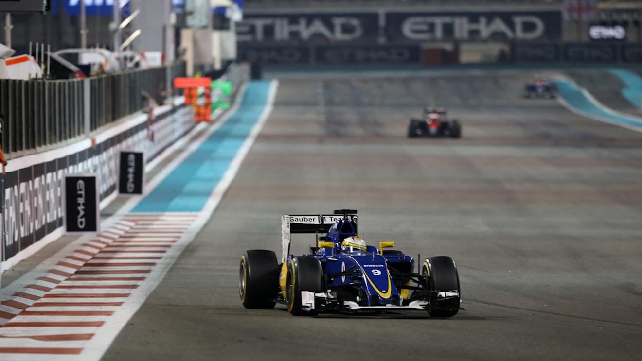Marcus Ericsson (SWE) Sauber C34 at Formula One World Championship, Rd19, Abu Dhabi Grand Prix, Race, Yas Marina Circuit, Abu Dhabi, UAE, Sunday 29 November 2015. © Sutton Motorsport Images