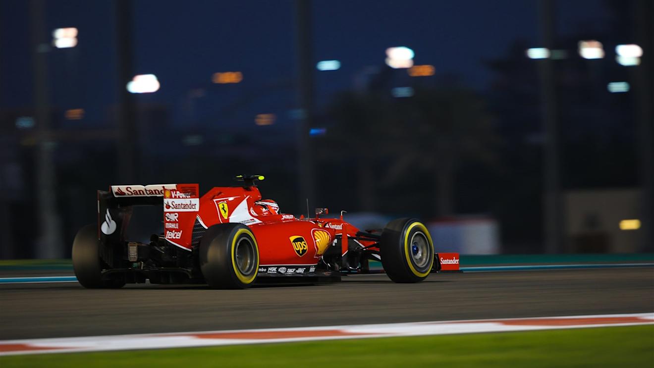 Kimi Raikkonen (FIN) Ferrari SF15-T at Formula One World Championship, Rd19, Abu Dhabi Grand Prix, Race, Yas Marina Circuit, Abu Dhabi, UAE, Sunday 29 November 2015. © Sutton Motorsport Images