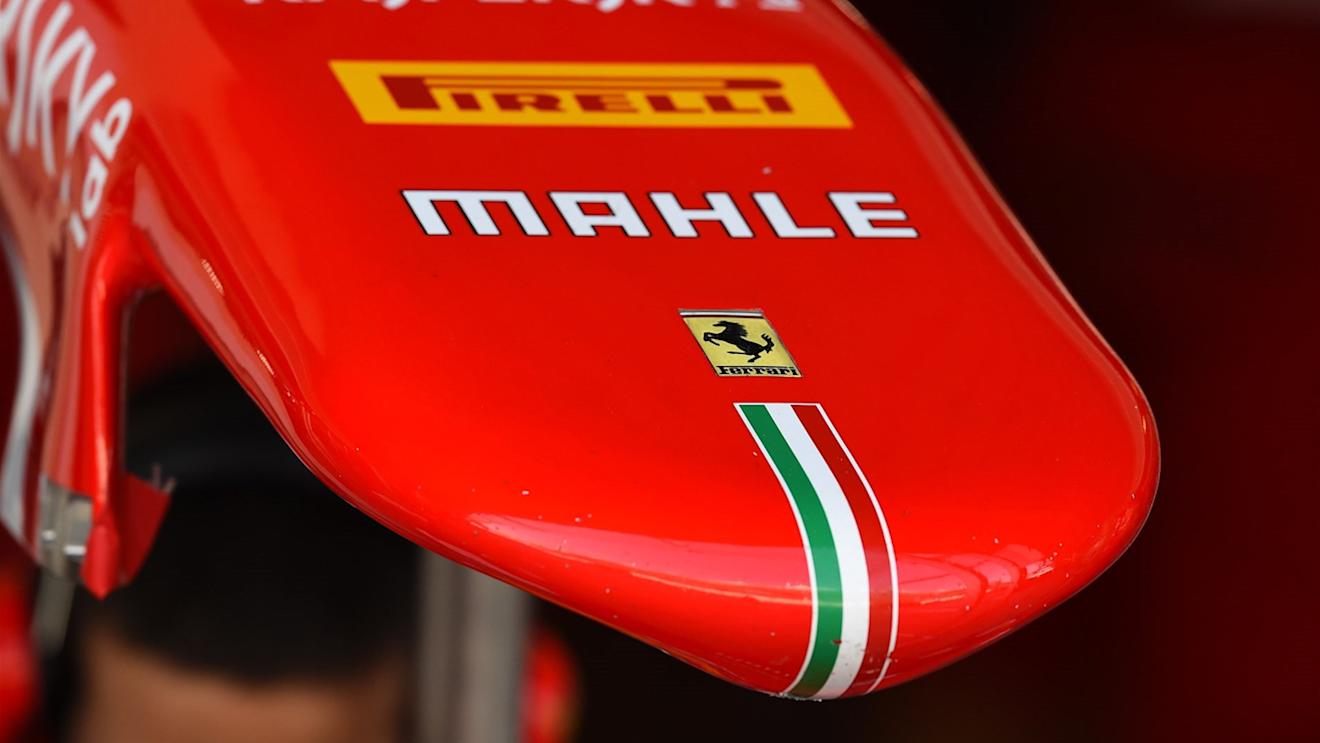 Ferrari SF15-T nose detail at Formula One World Championship, Rd19, Abu Dhabi Grand Prix, Preparations, Yas Marina Circuit, Abu Dhabi, UAE, Thursday 26 November 2015. © Sutton Motorsport Images