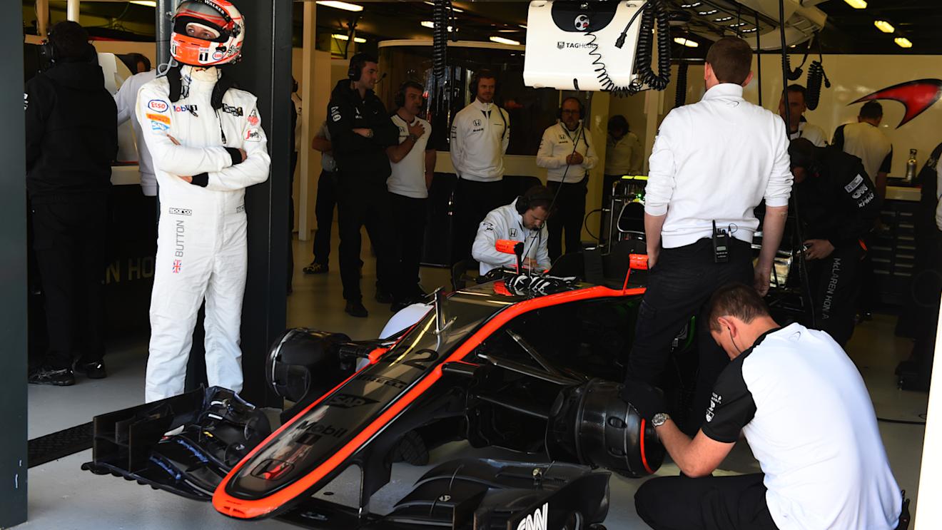 Jenson Button (GBR) McLaren at Formula One World Championship, Rd1, Australian Grand Prix, Practice, Albert Park, Melbourne, Australia, Friday 13 March 2015. © Sutton Motorsport Images